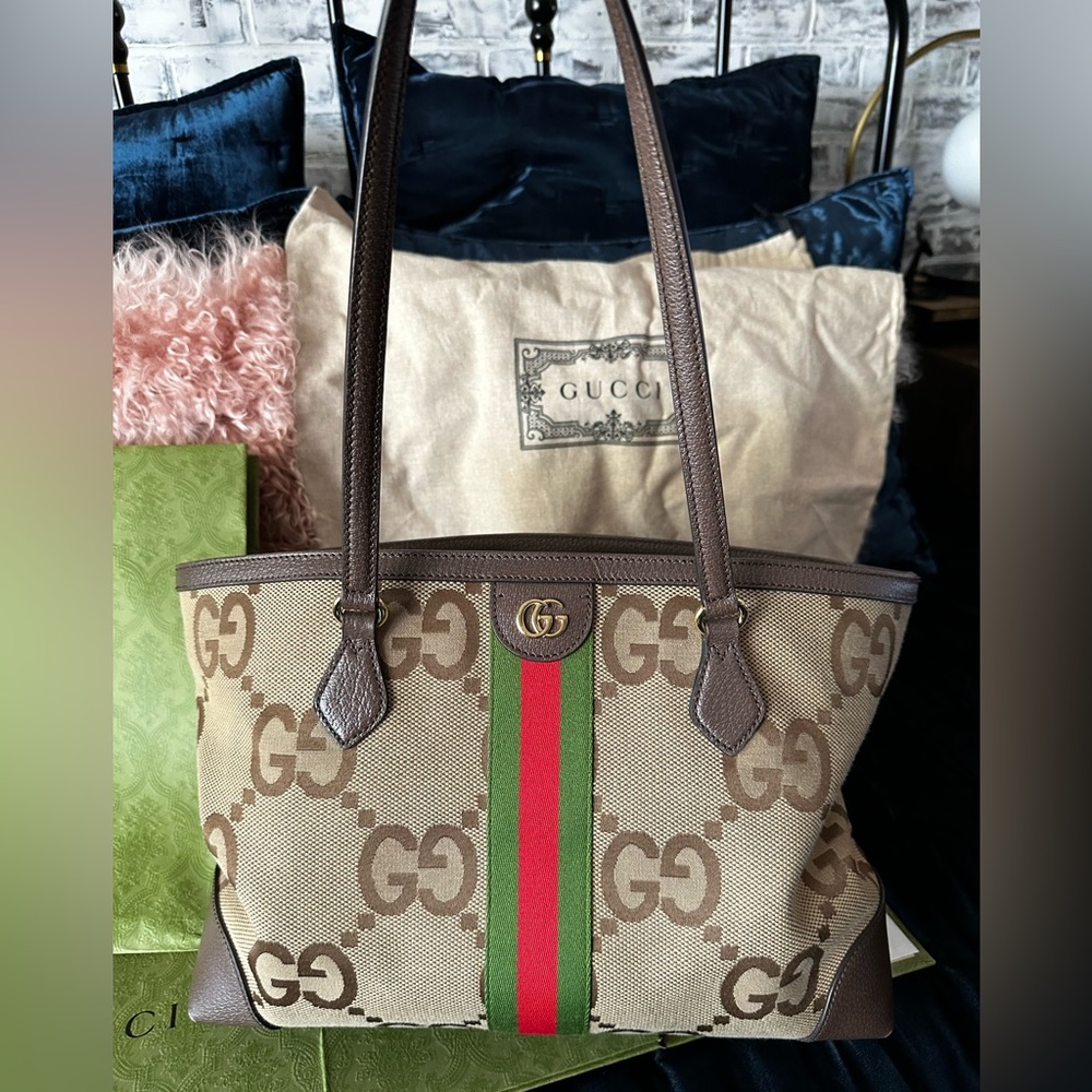 Gucci Ophidia Jumbo GG medium tote